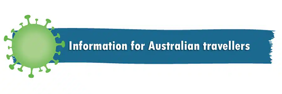 CT Connections - Covid Centre - Logo - Information for Austrlian travellers